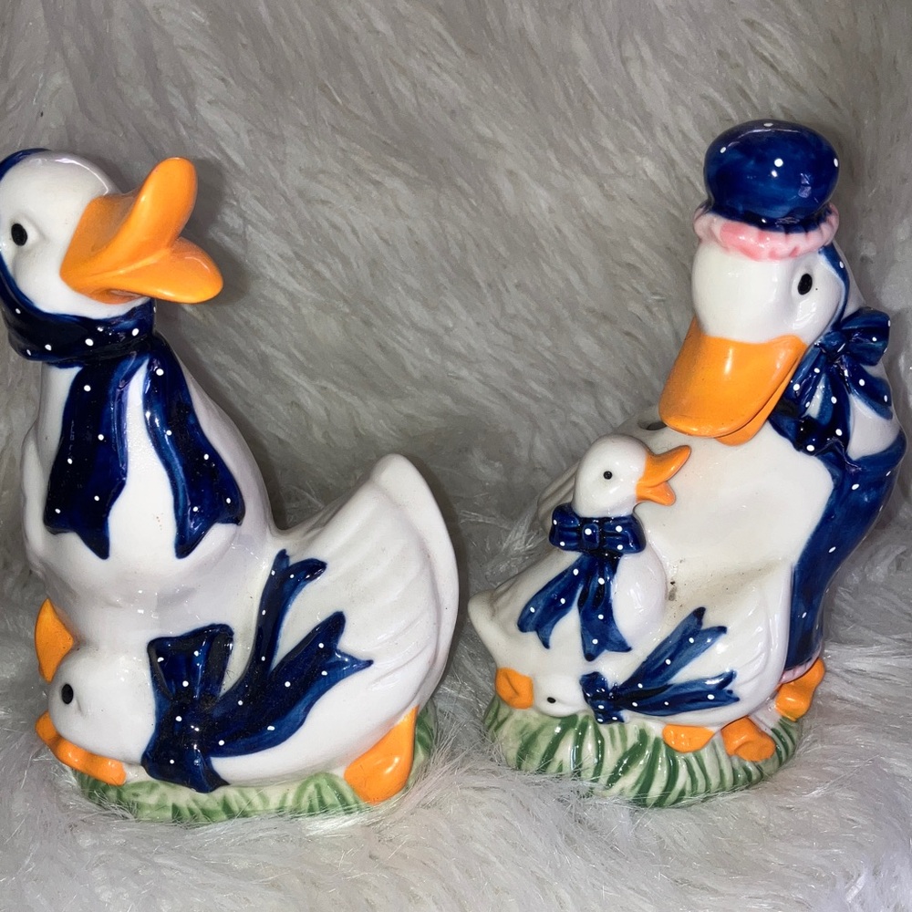 Charming Ceramic Duck Figurines